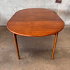 Mid Century Modern Walnut Dining Table With Three Leaves By Lane Perception