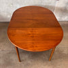 Mid Century Modern Walnut Dining Table With Three Leaves By Lane Perception