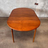 Mid Century Modern Walnut Dining Table With Three Leaves By Lane Perception