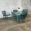 Vintage Brown Jordan Tamiami Patio Set - Rectangular Table & 6 Chairs