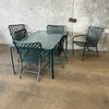 Vintage Brown Jordan Tamiami Patio Set - Rectangular Table & 6 Chairs