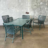 Vintage Brown Jordan Tamiami Patio Set - Rectangular Table & 6 Chairs