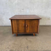 Mid Century Wood End Table