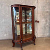 1920s Three Shelved Display Cabinet With Key