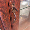 1920s Three Shelved Display Cabinet With Key