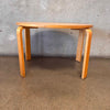 Mid Century Modern Light Wood Coffee Table #1