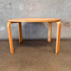 Mid Century Modern Light Wood Coffee Table #1
