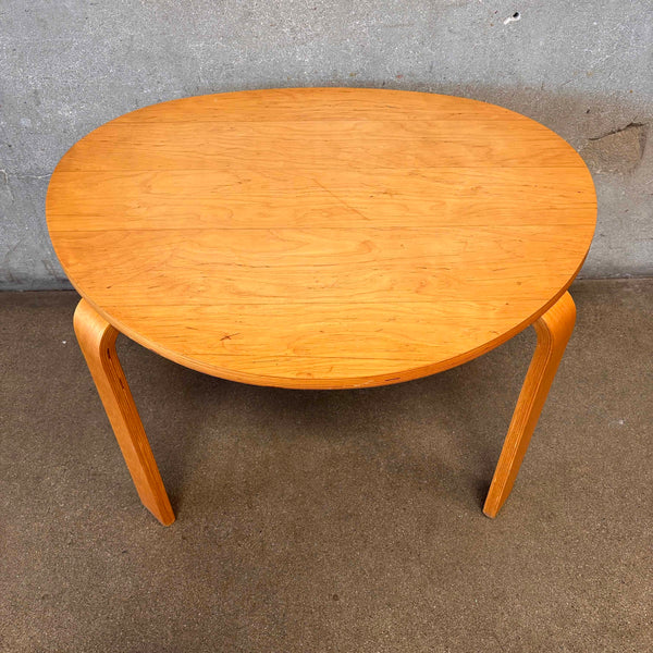 Mid Century Modern Light Wood Coffee Table #2