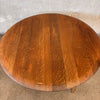 Mid Century Modern Dark Wood Coffee Table