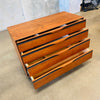 Mid Century Four Drawer Dresser Chest of Drawers By Glenn of California