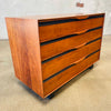Mid Century Four Drawer Dresser Chest of Drawers By Glenn of California
