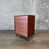 Mid Century Modern Petite Highboy Dresser