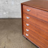 Mid Century Modern Petite Highboy Dresser