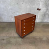Mid Century Modern Petite Highboy Dresser