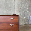 Mid Century Modern Petite Highboy Dresser
