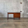 Solid Walnut Mid Century Modern Desk
