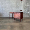 Solid Walnut Mid Century Modern Desk