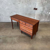 Solid Walnut Mid Century Modern Desk