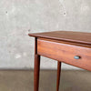 Solid Walnut Mid Century Modern Desk