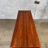 Solid Walnut Mid Century Modern Desk