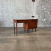 Solid Walnut Mid Century Modern Desk