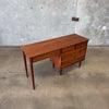 Solid Walnut Mid Century Modern Desk