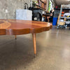 Mid Century Modern Mixed Wood Coffee Table