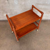 Danish Modern Teak Bar Cart