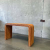 Reed Bamboo Console Table