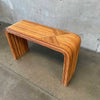 Reed Bamboo Console Table