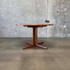 Danish Modern Teak Dining Table C. 1960 - With One Leaf