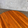 Danish Modern Teak Dining Table C. 1960 - With One Leaf