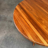 Danish Modern Teak Dining Table C. 1960 - With One Leaf