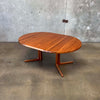 Danish Modern Teak Dining Table C. 1960 - With One Leaf