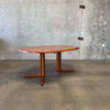 Danish Modern Teak Dining Table C. 1960 - With One Leaf