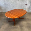 Danish Modern Teak Dining Table C. 1960 - With One Leaf