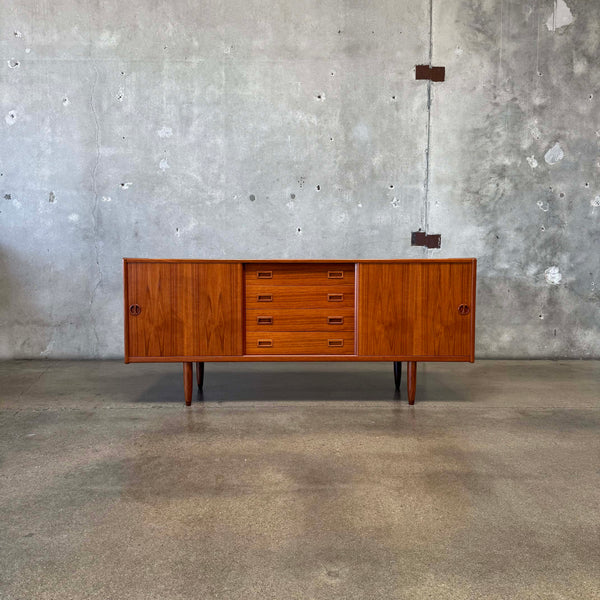 Danish Modern Teak Credenza C. 1960