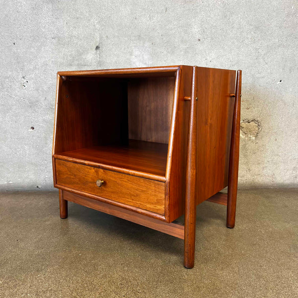 Vintage Mid Century Modern Nightstand Designed By Kipp Stewart