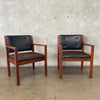Pair of Mid Century Modern Chairs By Gunlocke