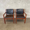 Pair of Mid Century Modern Chairs By Gunlocke