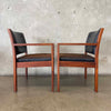 Pair of Mid Century Modern Chairs By Gunlocke