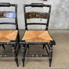 Set of Four Vintage Hitchcock Dining Chairs