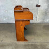 Vintage Petite Roll Top Desk