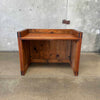 Vintage Solid Pine Crate Desk