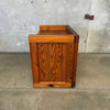 Vintage Solid Pine Crate Desk