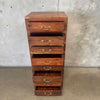 Vintage 19th Century Walnut Chest of Drawers - Eight Drawers / Handmade
