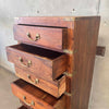Vintage 19th Century Walnut Chest of Drawers - Eight Drawers / Handmade