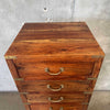 Vintage 19th Century Walnut Chest of Drawers - Eight Drawers / Handmade