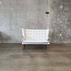 Hans Wegner Style Papa Bear Settee Sofa