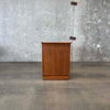 Mid Century Modern Desk By Lane Basket Weave Series